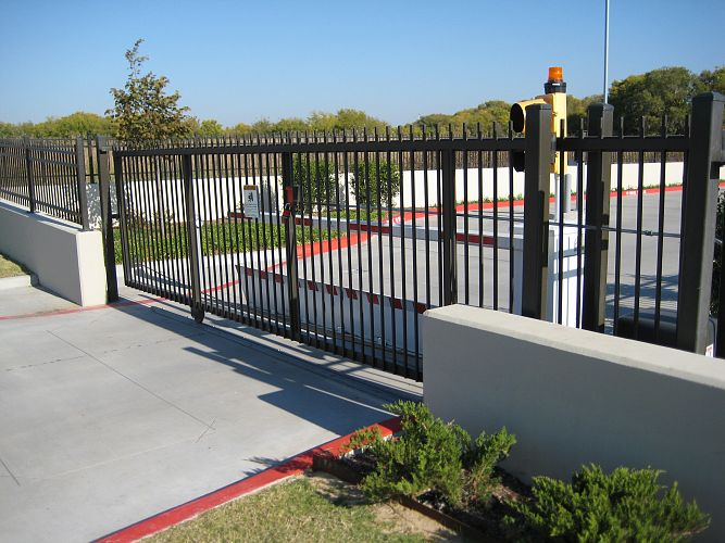 automatic security fence north florida and central florida fencing and gate installation big sun fencing